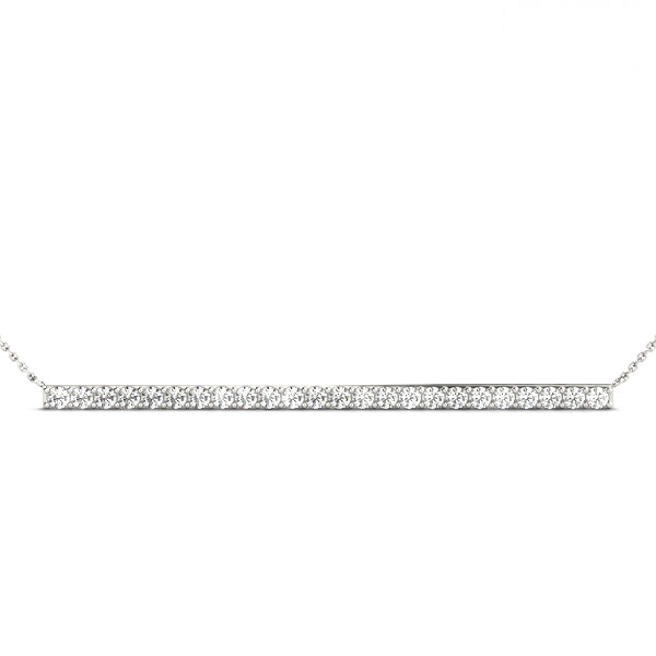 Trapeze Bar Diamond Pendant · 0.60 ct tw