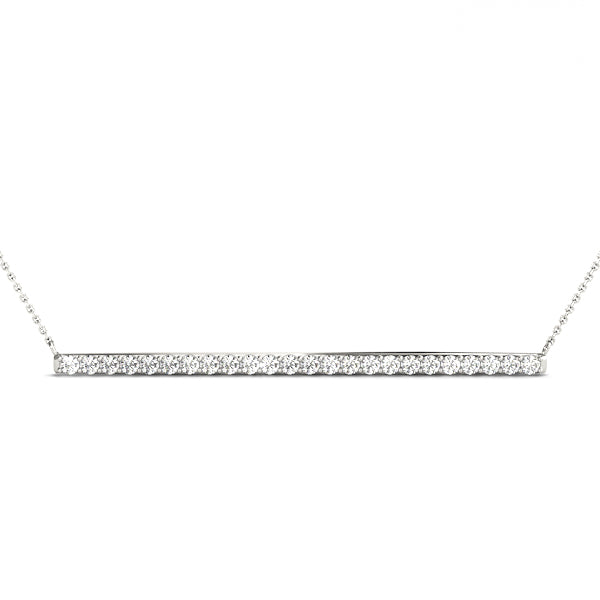 Trapeze Bar Diamond Pendant · 0.48 ct tw