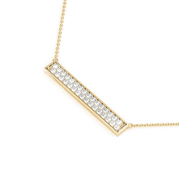 Trapeze Bar Diamond Pendant · 0.36 ct tw
