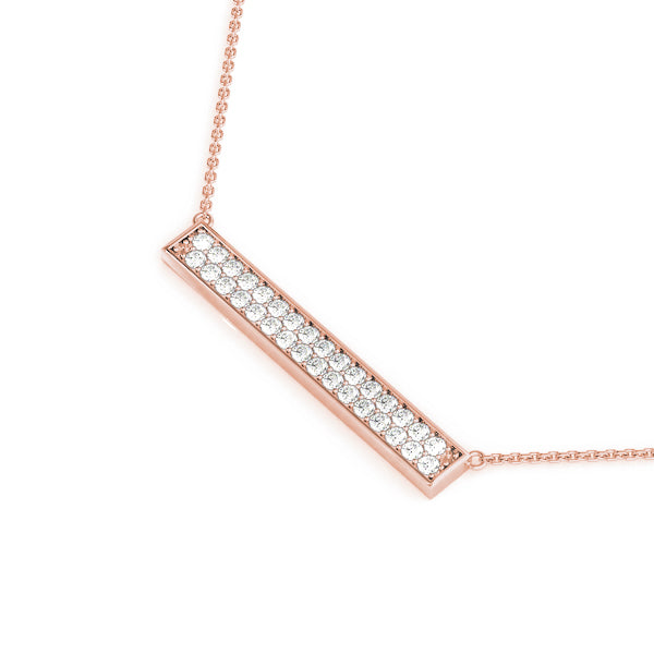 Trapeze Bar Diamond Pendant · 0.36 ct tw