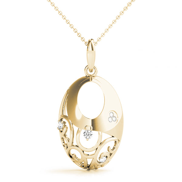 Fashion Diamond Pendant · 0.14 ct tw