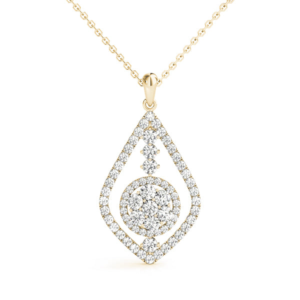 Diamond Pendant · 0.58 ct tw