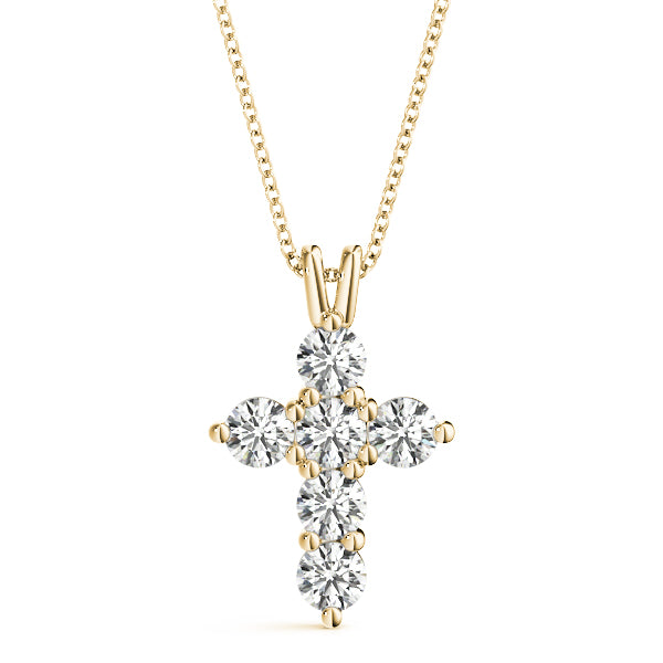 Cross Diamond Pendant · 0.54 ct tw