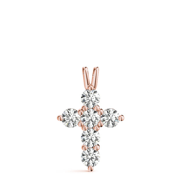 Cross Diamond Pendant · 0.72 ct tw