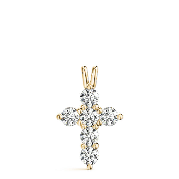 Cross Diamond Pendant · 0.72 ct tw