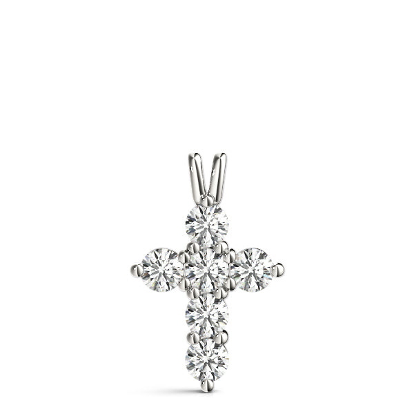 Cross Diamond Pendant · 0.72 ct tw