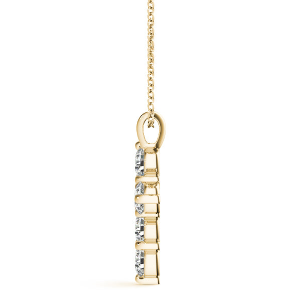 Cross Diamond Pendant · 0.54 ct tw