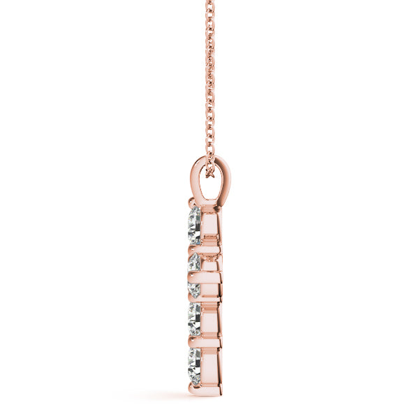 Cross Diamond Pendant · 0.54 ct tw