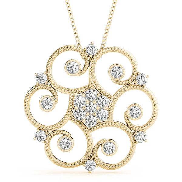 Fashion Diamond Pendant · 0.35 ct tw