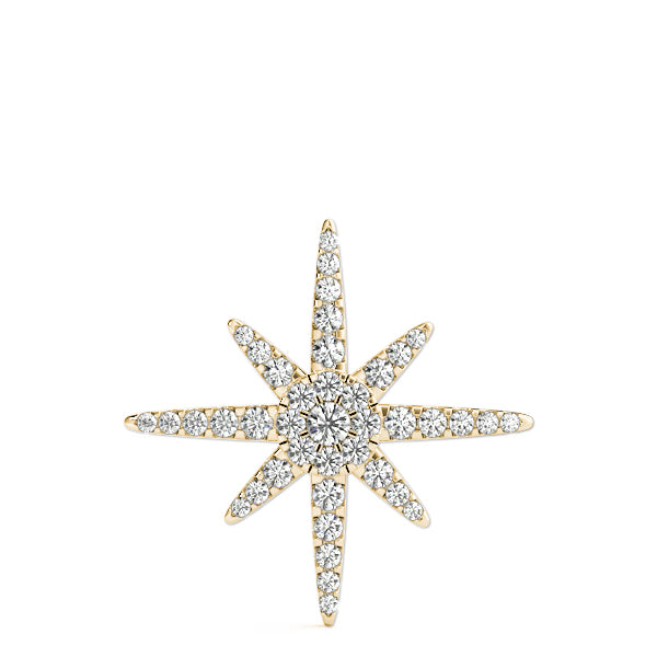 Round Fashion Diamond Pendant · 0.46 ct tw
