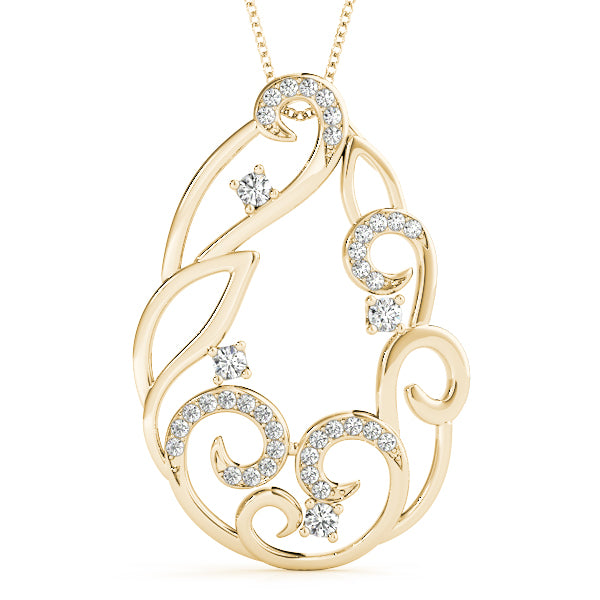Fashion Diamond Pendant · 0.24 ct tw