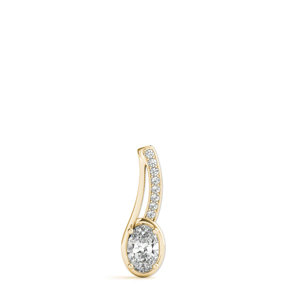 Oval Fashion Diamond Pendant · 0.29 ct tw