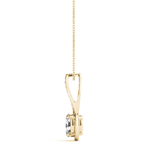 Oval Fashion Diamond Pendant · 0.99 ct tw