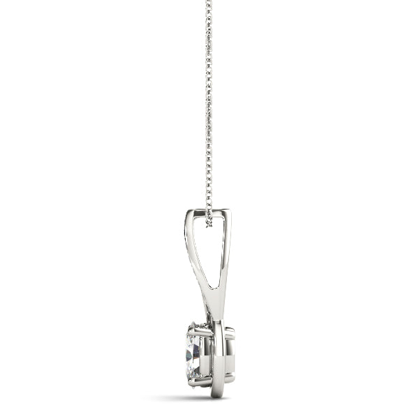 Oval Fashion Diamond Pendant · 0.42 ct tw
