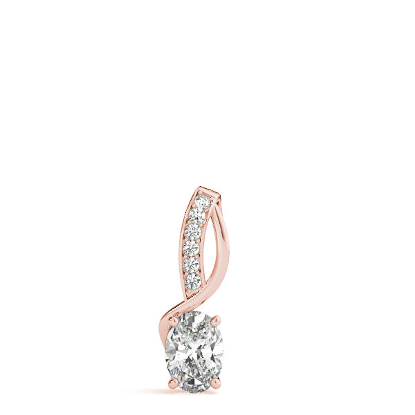 Oval Fashion Diamond Pendant · 0.29 ct tw