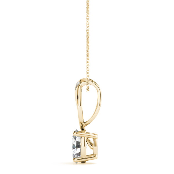 Oval Fashion Diamond Pendant · 0.99 ct tw