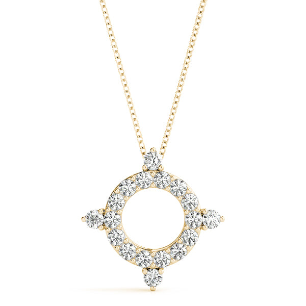 Fashion Diamond Pendant · 0.34 ct tw