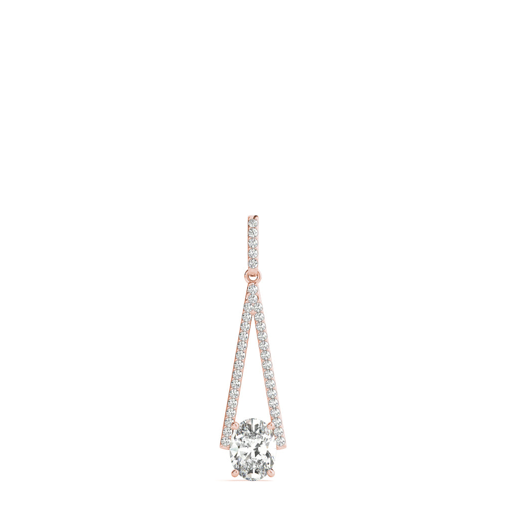 Oval Fashion Diamond Pendant · 2.19 ct tw