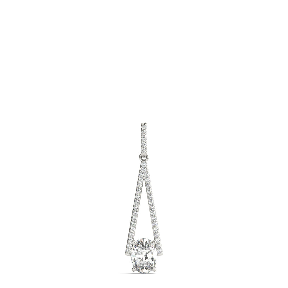 Oval Fashion Diamond Pendant · 2.19 ct tw