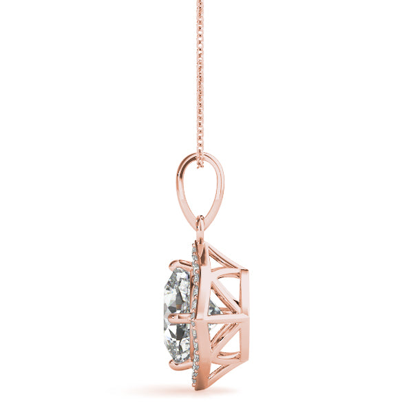 Cushion Fashion Diamond Pendant · 0.15 ct tw