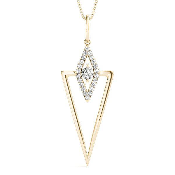 Fashion Diamond Pendant · 0.21 ct tw