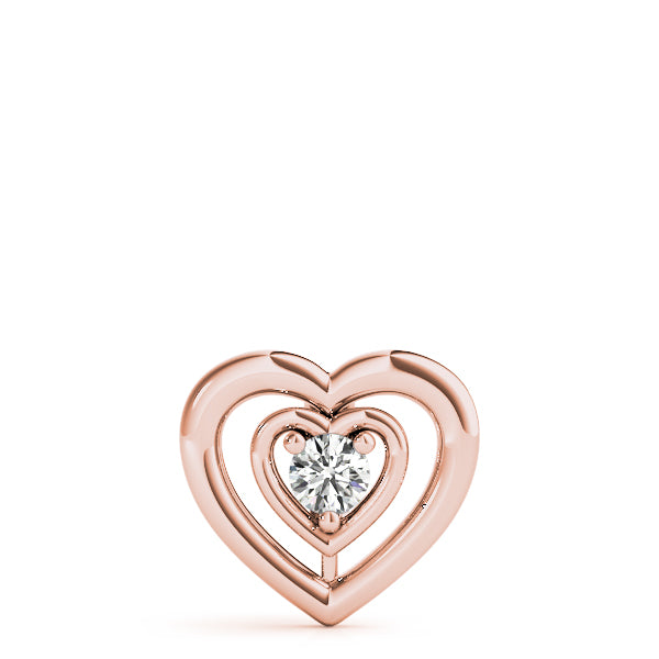 Round Diamond Solitaire Pendant · 0.50 ct tw