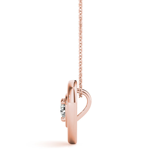 Round Diamond Solitaire Pendant · 0.35 ct tw
