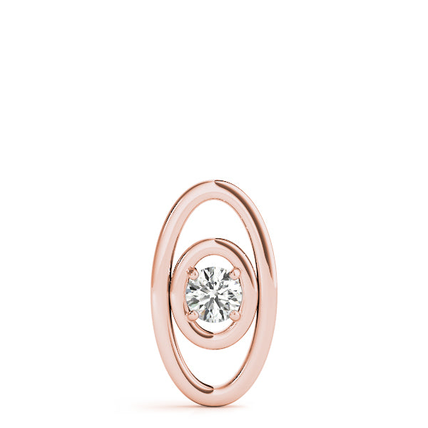 Round Diamond Solitaire Pendant · 0.32 ct tw