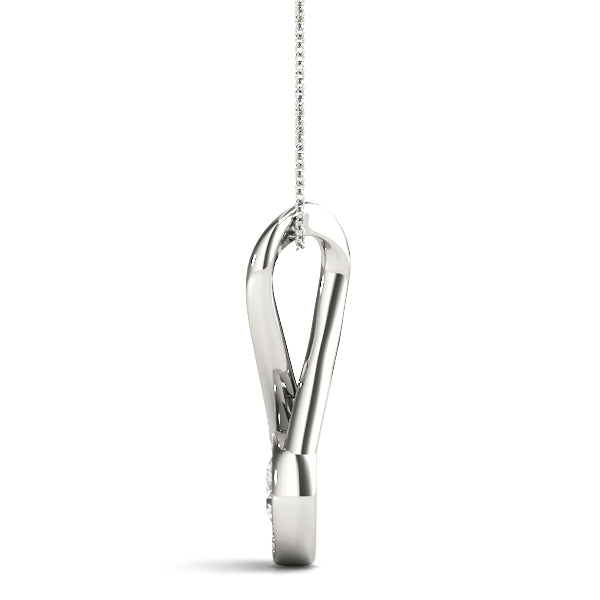 Round Fashion Diamond Pendant · 0.37 ct tw