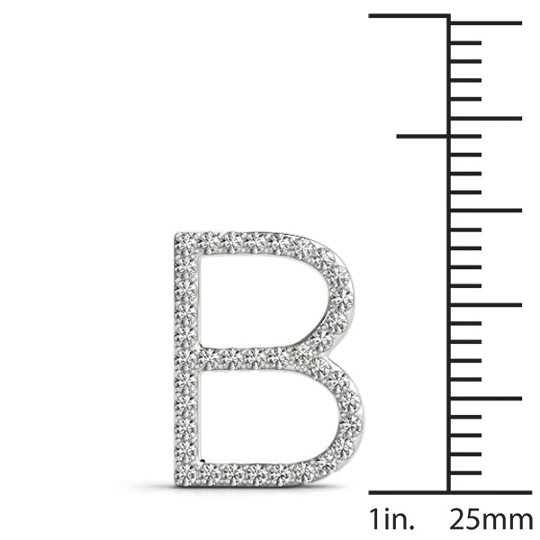 Diamond Initial Pendant · 0.17 ct tw