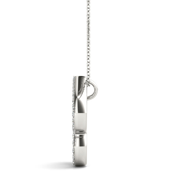 Diamond Initial Pendant · 0.17 ct tw