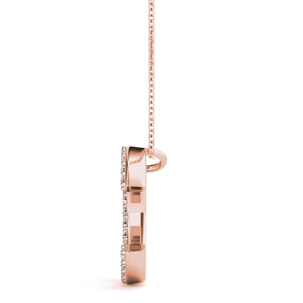 Diamond Initial Pendant · 0.15 ct tw