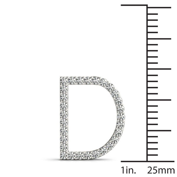 Diamond Initial Pendant · 0.17 ct tw