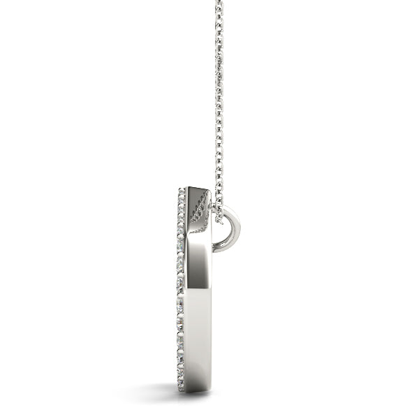 Diamond Initial Pendant · 0.17 ct tw