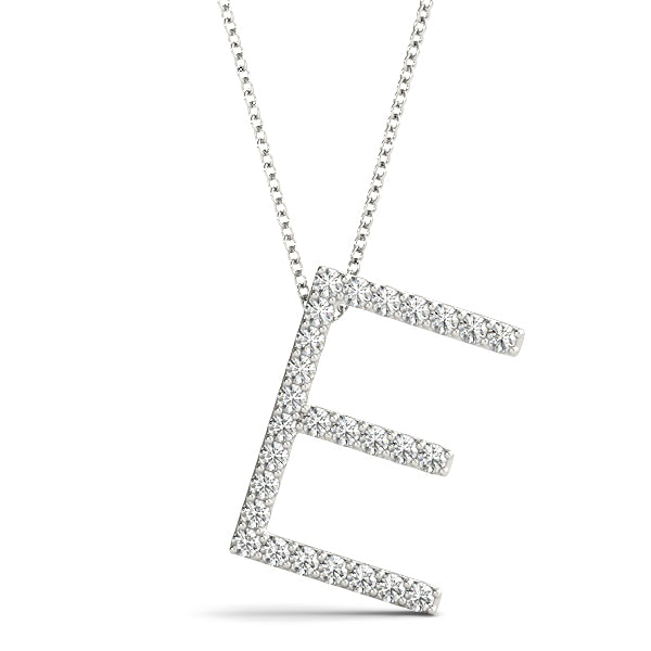 Diamond Initial Pendant · 0.17 ct tw