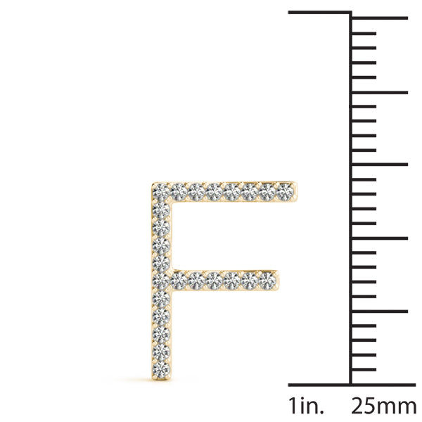 Diamond Initial Pendant · 0.14 ct tw