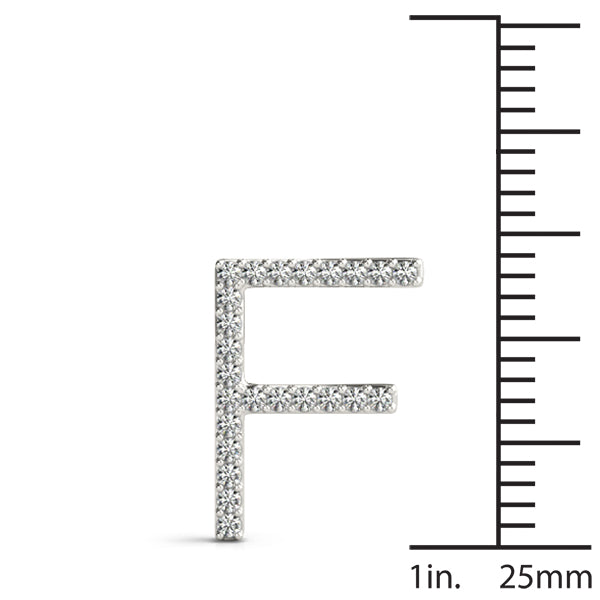 Diamond Initial Pendant · 0.14 ct tw