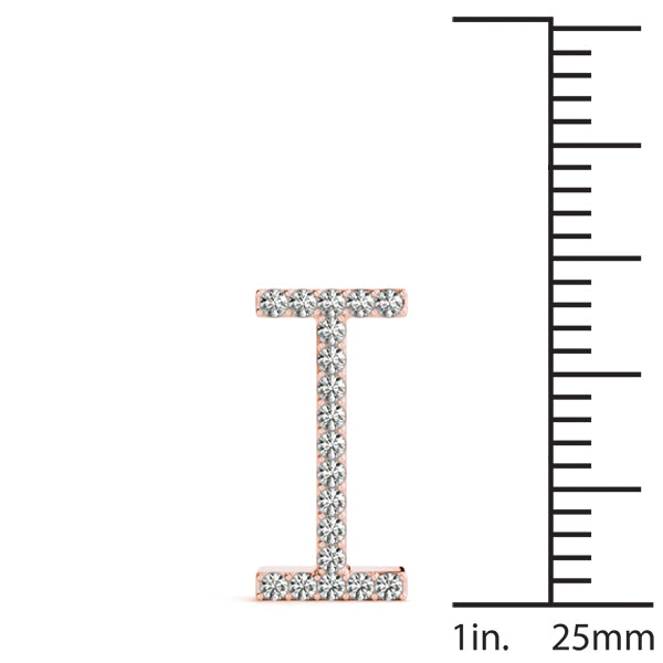 Diamond Initial Pendant · 0.11 ct tw