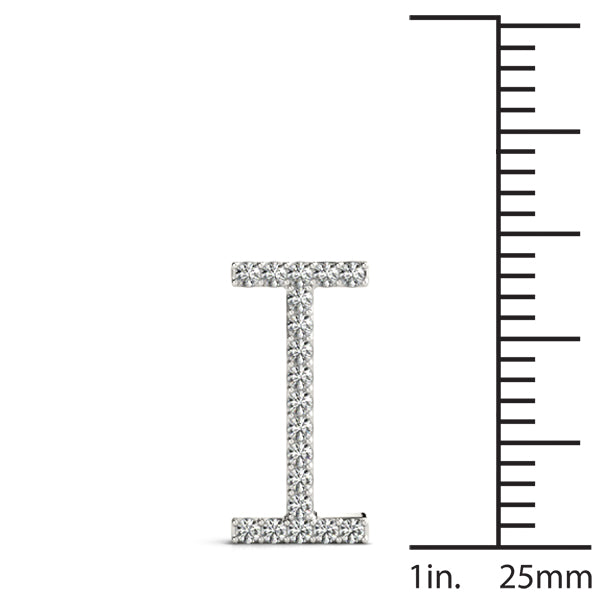 Diamond Initial Pendant · 0.11 ct tw
