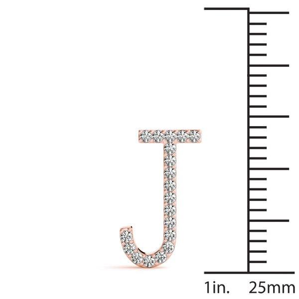 Diamond Initial Pendant · 0.11 ct tw