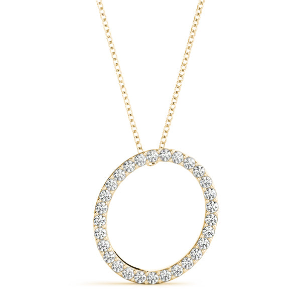 Diamond Initial Pendant · 0.17 ct tw