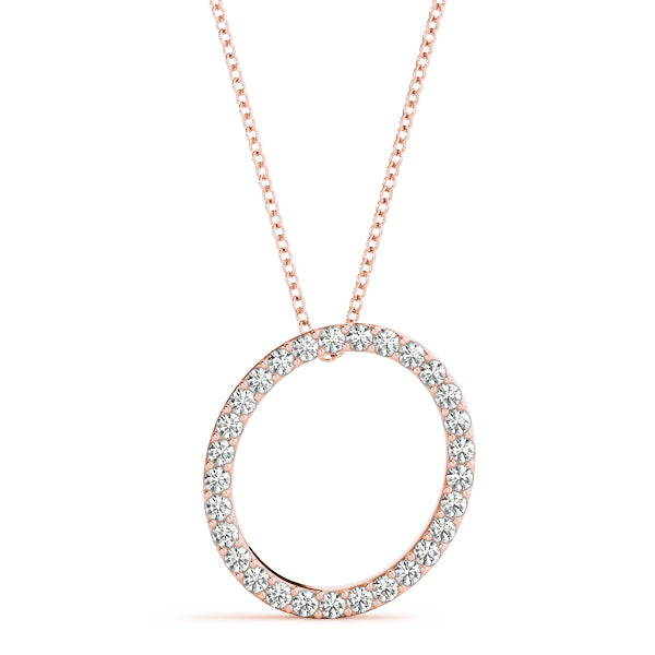 Diamond Initial Pendant · 0.17 ct tw
