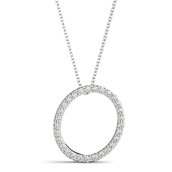 Diamond Initial Pendant · 0.17 ct tw