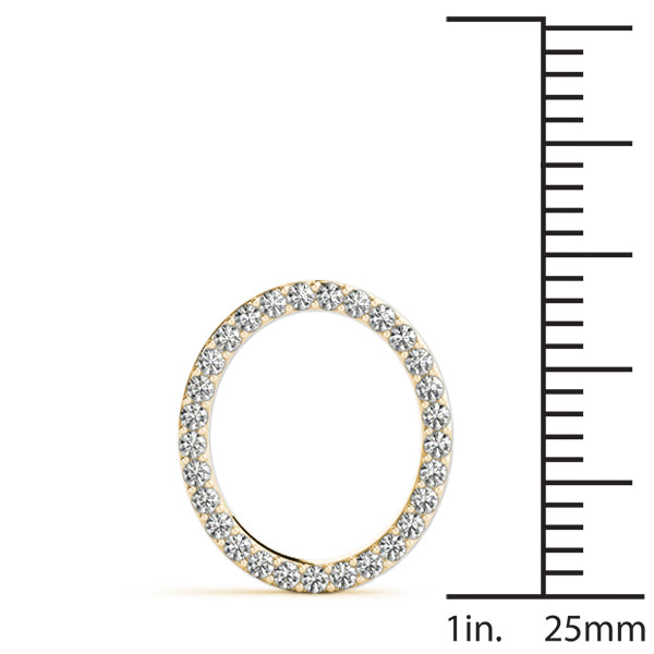 Diamond Initial Pendant · 0.17 ct tw