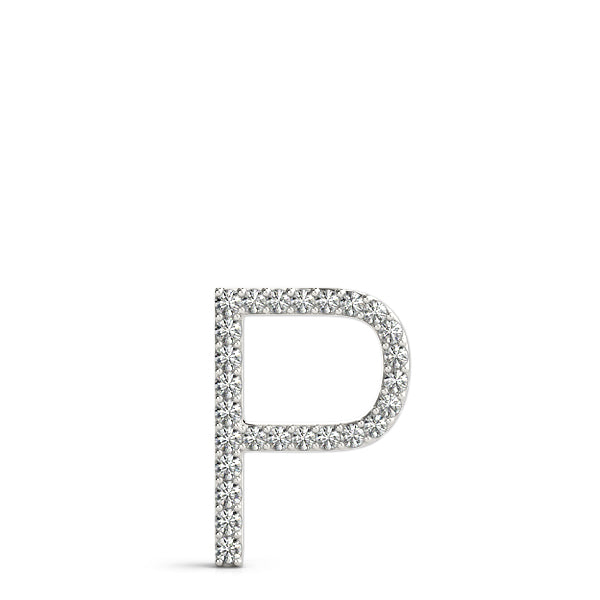 Diamond Initial Pendant · 0.16 ct tw