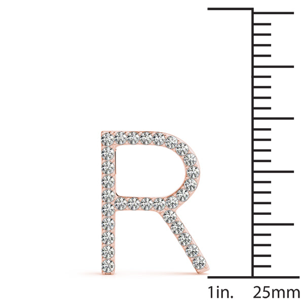 Diamond Initial Pendant · 0.18 ct tw
