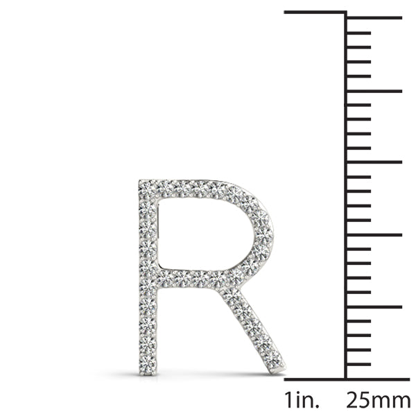 Diamond Initial Pendant · 0.18 ct tw