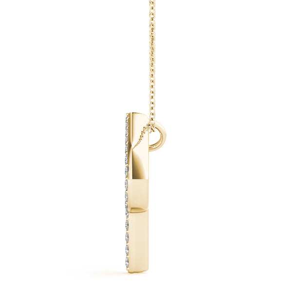 Diamond Initial Pendant · 0.18 ct tw