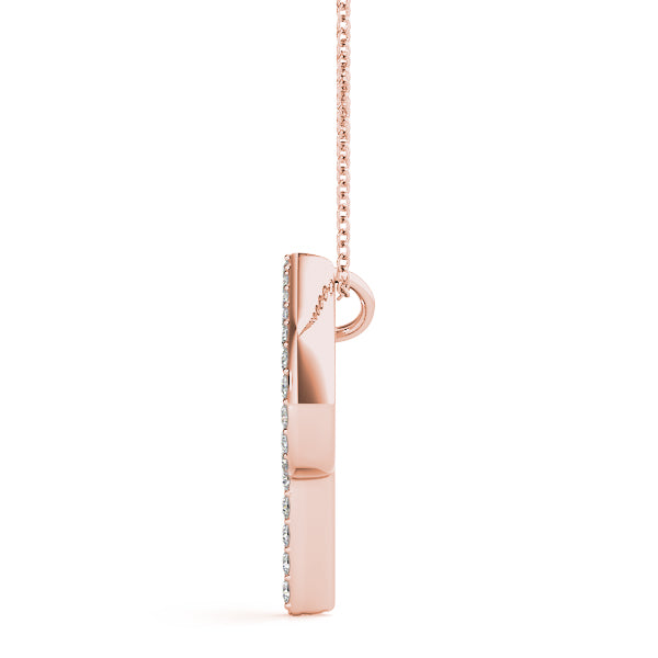 Diamond Initial Pendant · 0.18 ct tw