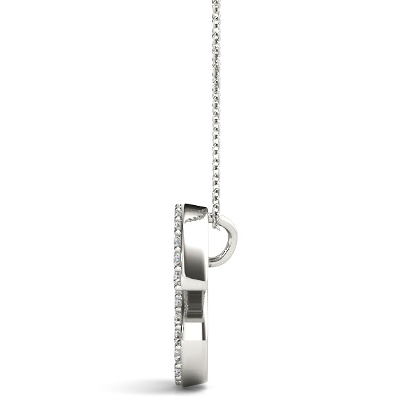 Diamond Initial Pendant · 0.17 ct tw